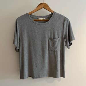 Aritzia Crew Neck T-Shirt with Pocket